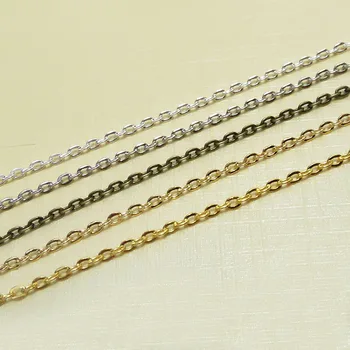 byt Odkazy spojené Otvorené Reťaze strapce náhrdelníky náušnice visieť historických remesiel 10meter rolo kábel reťazca jednoduchý dizajn, kreatívne
