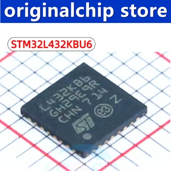 100% Originálne STM32L432KBU6 UFQFPN-32 Microcontroller čip UFQFPN32 32L432KBU6