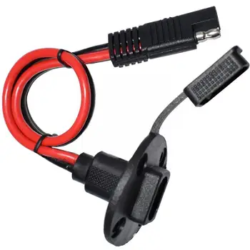 10AWG SAE Kábel 2 Pin Rýchle Odpojenie Automobilový Panel Predlžovací Kábel Otvory pre Skrutky pre Solárne Panely Battrey Motocykle Ba Q4J1