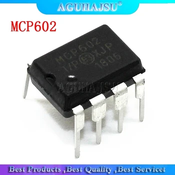 10PCS MCP602-I/P MCP602 DIP8 DIP 2.7 V až 5.5 V Spievať novú pôvodnú