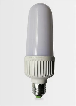 10pcs E27 Valcové led úsporná l žiarovka Led valcové žiarovky E27 220 Rakety-tvarované žiarovka 7/9/12/18/22w biele svetlo