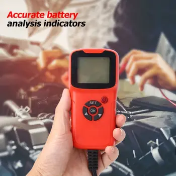 12V autobatérie Test Analyzer Odpor CCA Napätie Tester Auto Diagnostický Nástroj 63HF