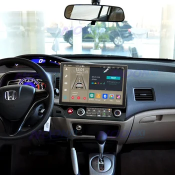 13.3 Palce, autorádio Android 12.0 Pre Honda Civic 2006-2011 Multimediálny Prehrávač, GPS Navigáciu IPS Stereo Carplay 2 Din Vedúci Jednotky