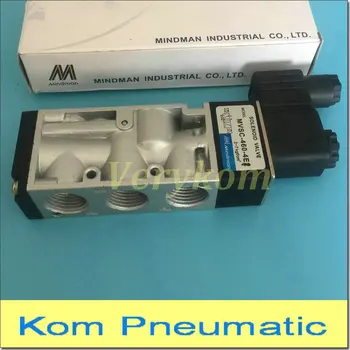 1pc Elektromagnetický Ventil MVSC-460-4E1 DC 12V 24V AC 110V 220V 2 Pozície 5 Spôsob, ako 2/5
