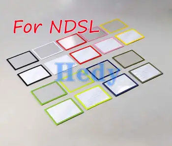 2 KS Hornej Hornej LCD Displej Kryt Spodnej Nižší Rám Plastový Kryt Displeja Pre DS Lite Pre NDSL Herné Konzoly Plastové šošovky