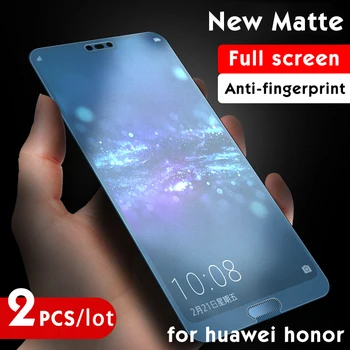 2 ks/veľa Matný Screen Protector Pre Česť 8 9 10 lite hrať 8x Tvrdeného Skla na Huawei P 30 10 20 Pro sklo Ochranný Film
