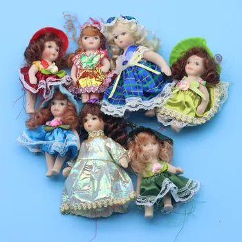 2 ks/veľa spoločného orgánu, all-keramické retro vintage porcelánové bábiky hračky narodeniny darček pre dievča
