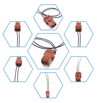 2 pin žena drôt postroj tesnenia pbt gf10 pre elektrické konektor