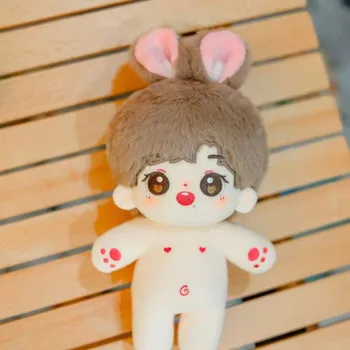20 cm Kórea Idol Sean Xiao YiBo králik ucho Bábiky Oblečenie Túlavé Deti plyšáka Roztomilý Kreslený Dievča, rodina, Hračky, Darčekové