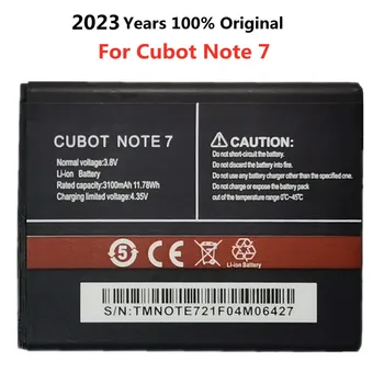 2023 Rokov 100% Originálne Batérie Pre Cubot Poznámka 7 Note7 3100mAh Mobilný Telefón Náhradné Batérie