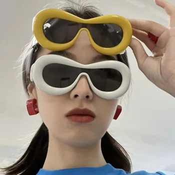 2023 dámske slnečné okuliare Módne jeden kus cool okuliare pánske a dámske outdoorové športové okuliare