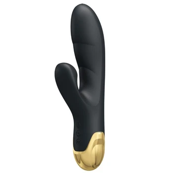 24K Zlatom Klitorálny Sania Vibrátor Nabíjateľná Dildo Vibrátor G-Spot Masér Nepremokavé Stimulátor s a 7 Dospelých