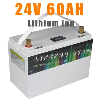 24V nepremokavé Lítium-iónová Batéria pre RV UPS solárny invertor kmeňových napájanie košíka 24V 80AH batérie