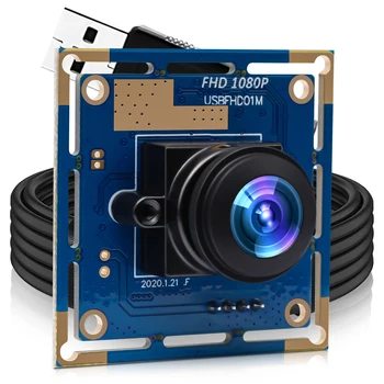 2MP Full HD High Frame Rate 30/60/120fps Omnivision CMOS OV2710 Široký Uhol 180degree Fisheye Objektív USB 2.0 Modulu Fotoaparátu 1080P