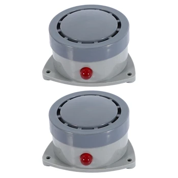 2X Pivnica Vody Detektor Úniku Alarm, povodne Snímač Pre Úniku Vody Detekcie, 110DB, Bezdrôtové