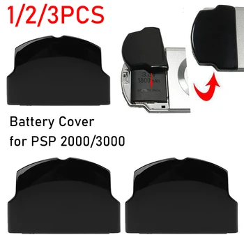 3-1pcs Batérie Zadný Kryt Prípade Náhradný Plastový Ochranný Kryt pre Sony PlayStation Portable PSP 2000 3000 Hra Príslušenstvo
