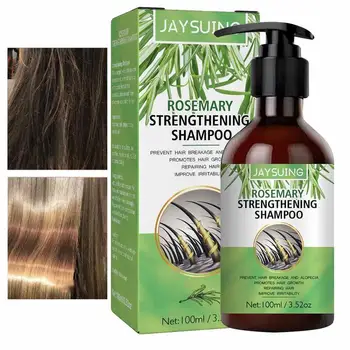 3.52 oz Rozmarín Šampón Extra Pevnosť Volumizing Shampoo S Rozmarínom Účinné Pokožku hlavy Care Šampón Pre Vlnité A Rovné Vlasy