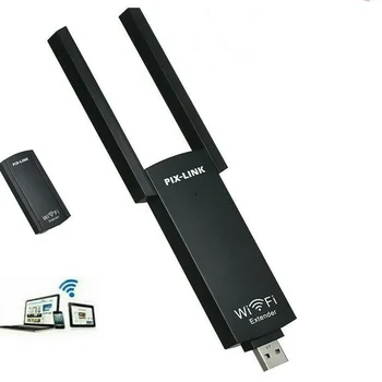 300Mbps Mini Prenosné Wirless USB WiFi Opakovač Siete Wi-Fi Extender Rozsah Expander Router 802.11 B/g /n s Dual Antény