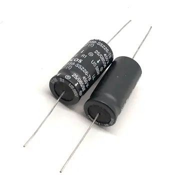 3KS Axiálne kapacita elektrolýza 450v22uf 22UF 450V horizontálne ohrievač kondenzátor.