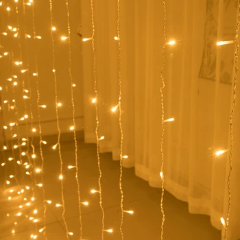 3x3M 3x2M LED Cencúľ Opony String Svetlá ,Plug in Fairy Svetlá S 8 Svetelné Režimy pre Vianočný Večierok Decortion