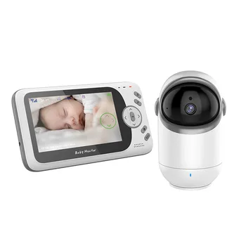 4.3 Palce, Video Baby Monitor S Pan Tilt Fotoaparátu, 2.4 G Bezdrôtový Obojsmerné Audio Nočné Videnie Bezpečnostné Kamery Opatrovateľky Marieli