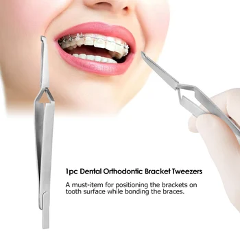 5/10PCS Zubné Ortodontická Držiak Pinzety Rube Akcie Zúbkovaný Stomatológia Nástroje z Nehrdzavejúcej Ocele, Zubné Nástroje