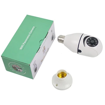 5G Wifi Žiarovky, Nočné Videnie Kamery Surveillance Plný Farieb Automatické ľuďmi Video Security Monitor Cam