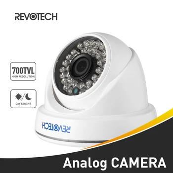 700TVL Krytý CCTV Kamery Effie-E CCD / CMOS LED IR Noc Dome Bezpečnostné Infračervené Analógový kamerový Systém HD Cam
