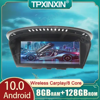 8G Ram+64 G Rom Android Auto multimediálny prehrávač pre BMW Série 5 E60 E61 E63 E64 E90 E91 E92 CCC CIC iDrive Rádio GPS Auto Play 8G