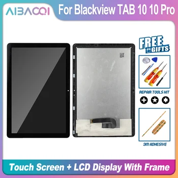 AiBaoQi Zbrusu Nový 10.1-Palcový 1920*1200 Pixelov FHD Pre Blackview Kartu 10 Tab 10 Pro LCD displej a Dotyková Obrazovka Digitalizátorom. Displeja Modul
