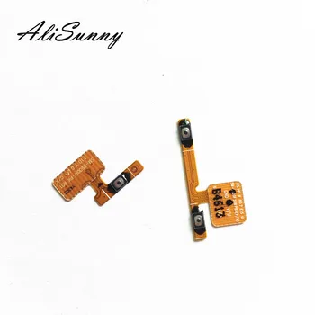 AliSunny 10set Power + Volume Flex Kábel pre Samsung Galaxy S5 G900F i9600 G900 Náhradné Diely