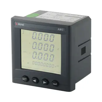 Ammeter Digital AC DC Prúd Meter Monitor Meter Voltmeter s LCD Displejom