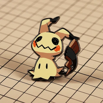 Anime Brošňa Puzzle Q Zlatý M Odznak Pokémon Gold Plated Tlačidlo Pin