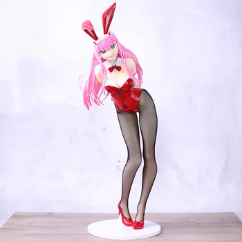 Anime Miláčik v FRANXX Nula Dva Kód 002 Bunny dievča Sexy Dievčatá PVC Akčné Figúrky Figúrky Model Hračky