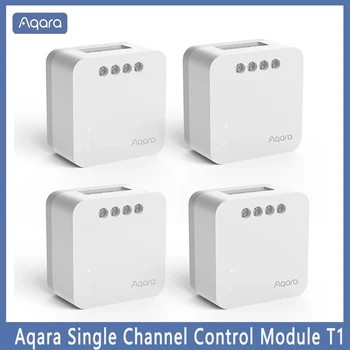 Aqara Jeden Chiannel Relé Regulátora T1 Switch modul Zigbee 3.0 s / Č Neutrálne Smart home Merače Diaľkové Ovládanie Homekit
