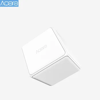 Aqara Magic Cube Radič Zigbee Verzia Riadený Šesť Akcie app Mi domov Pre Xiao Smart Home Zariadenie Smart Zásuvky
