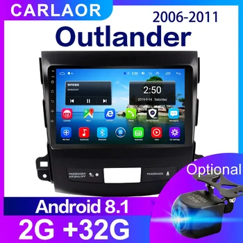 Auto Android Multimediálny Prehrávač Pre Mitsubishi Outlander xl 2 2005 2006 aţ 2011 2 Din Rádio Audio GPS 2Din Navi WIFI 4G SIM 2 GB 32 GB