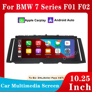 Auto Multimediálne Bezdrôtový Apple CarPlay 10.25 palcový Android Auto pre BMW 7 series F01 F02 Originálne auto CIC NBT systém Vedúci Jednotky