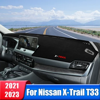 Auto Tabuli Mat Na Nissan X-Trail XTrail T33 2021 2022 2023 2024 Nástroj Stôl slnečník protišmyková Podložka Interiérové Doplnky