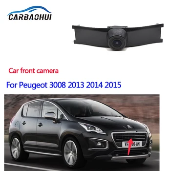 Auto prednej mriežky kamera Pre Peugeot 3008 2013-2020 Auto, Špeciálne Predné HD Kamery vysokej kvality Nepremokavé Nočné videnie CCD