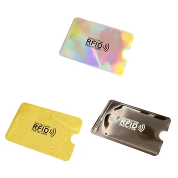 Banka Kartu Rukáv Anti RFID Krádeži Identity Protector - Hliník ID Karty Držiteľ Kreditnej Karty Organzier 5/10/20Pcs pre Dospelých