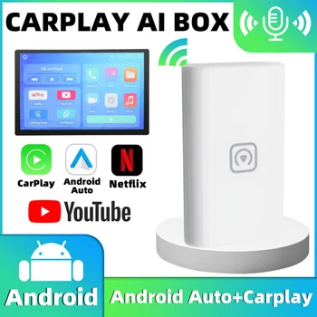 Bezdrôtové Android Auto Adaptér Bezdrôtovej Carplay Dongle Carplay Ai Box Plug and Play Multimediálne Okno pre VW Audi Kia Toyota, Honda
