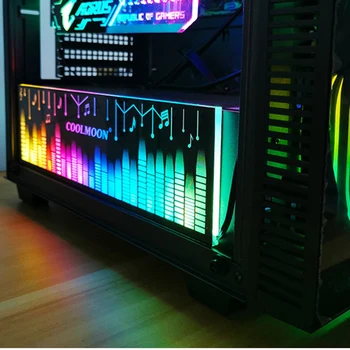 COOLMOON Výkon Skladu ľahkú Dosku RGB Farbu Meniace LED Pásy Použiť Pre Obrázok, Stredová Výstuha DIY Počítačové Hry Podvozku