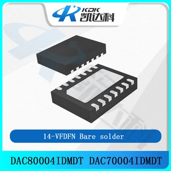 DAC80004IDMDT，DAC70004IDMDT IC DAC 16BIT V-OUT 14VSON Integrovaný Obvod-zber Údajov-číslicovo-Analógový Prevodník (DAC)
