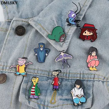 DMLSKY Anime Mačky a Myš odznak kolíky roztomilý kreslený brošňa zábavné kreatívne darček bundy batoh príslušenstvo M4471