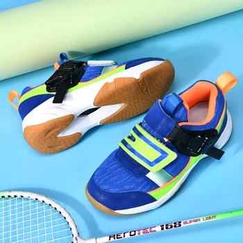 Deti bedminton topánky sú protišmykové a priedušná vonkajší športový detský stolný tenis topánky