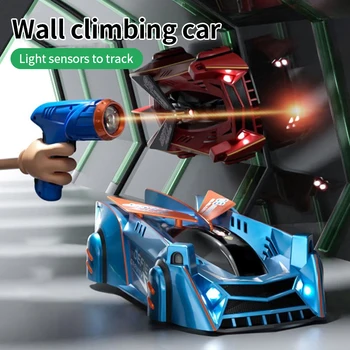 Diaľkové ovládanie auta lezenie stropné elektrické rádiové diaľkové ovládanie stroja model anti-gravitačné drift racing hračka pre deti, chlapec darček
