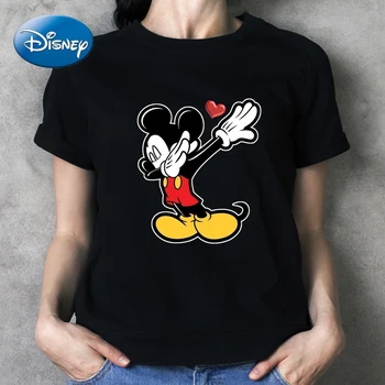 Disney Mickey Mouse Ženy T-shirts pre Dievčatá Donald Duck Tees Halloween Anime Cosplay Tshirts Ropa De Mujer Harajuku Tričko Femme
