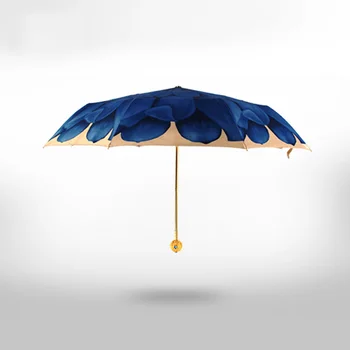 Dáždnik Ženy Vetru Silné Mini Pláži Dážď Dáždnik Uv Ochrany Veľké Lolita Regenschirm Domácnosti Merchandises WSW30XP