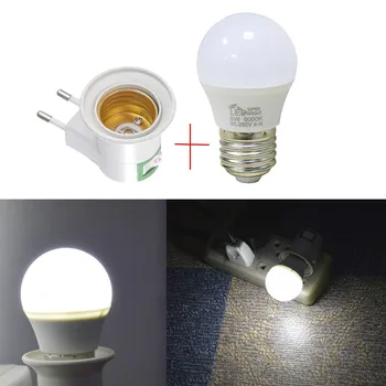 E27 Núdzové Svetlo nočné Lampy Domova Osvetlenie LED Nočné Svetlo EÚ Plug Nočná Lampa na Stenu Energeticky efektívne 5W